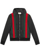 Gucci Technical Jersey Bomber Jacket - Black
