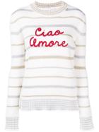 Giada Benincasa Embroidered Jumper - White