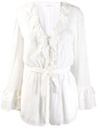 Sundress Jasper Playsuit - White