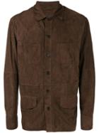 Desa 1972 Shirt Jacket, Men's, Size: 50, Green, Suede