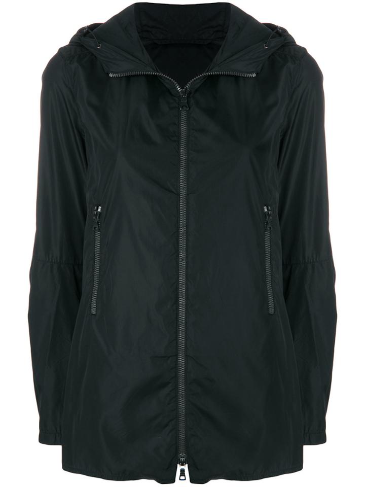 Prada Vintage Hooded Lightweight Jacket - Black
