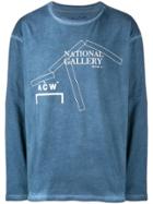 A-cold-wall* Graphic Print Sweatshirt - Blue