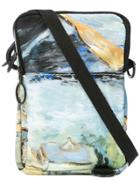 Off-white Watercolour Printed Messenger Bag - Multicolour