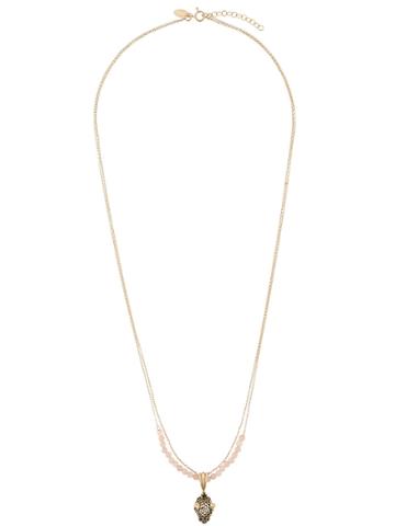 Iosselliani Puro Cheetah Necklace - Metallic