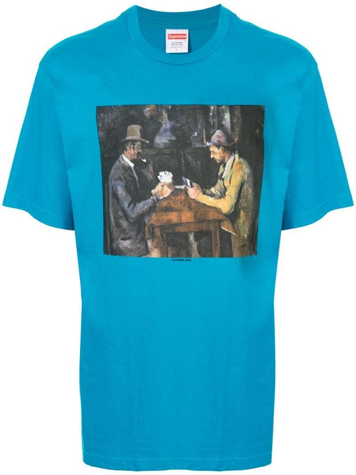 Supreme Cards Ss18 T-shirt - Blue