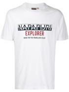 Napapijri Explorer Printed T-shirt - White