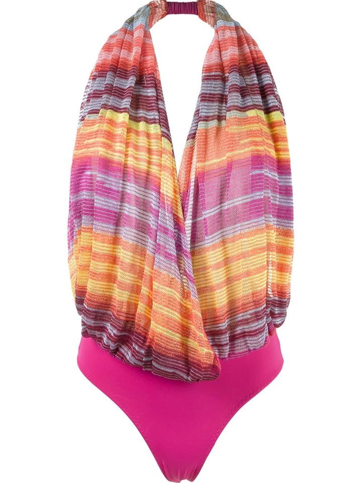 Cecilia Prado Knit Swimsuit, Women's, Size: Medium, Pink, Viscose