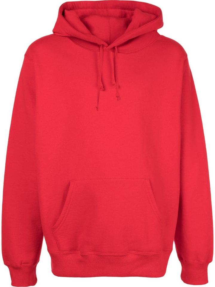 Supreme Illegal Business Hooded Sweats - Red