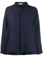 Plantation Concealed-placket Shirt - Blue