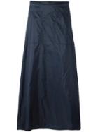 Walter Van Beirendonck Vintage A-line Apron Maxi Skirt, Women's, Size: Medium, Blue