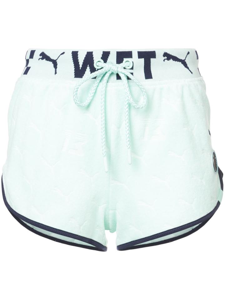 Fenty X Puma Terry Dolphin Shorts - Green