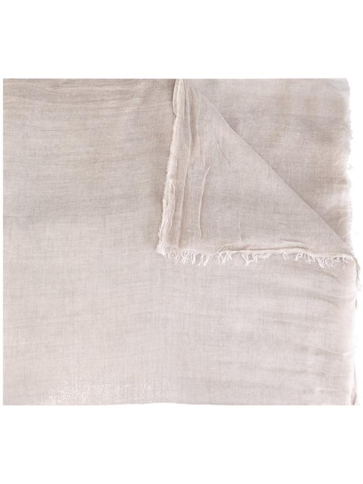 Faliero Sarti 'tobias' Scarf, Women's, Nude/neutrals, Silk/micromodal
