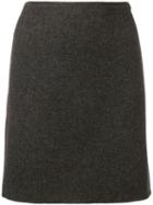 Prada Pre-owned 1990's Straight Skirt - Grey