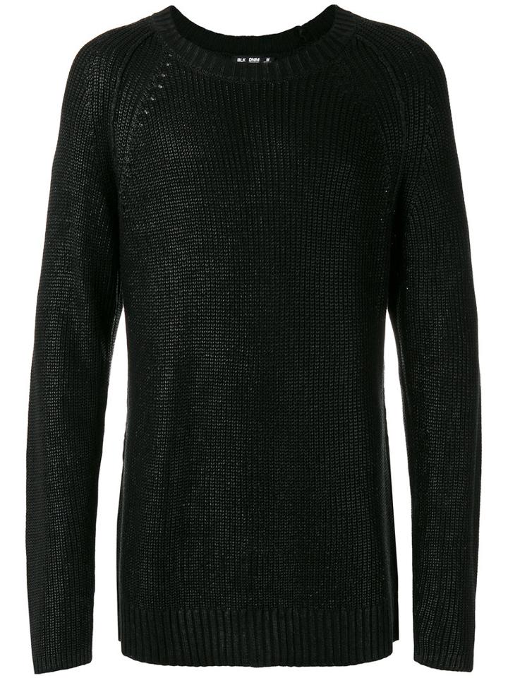 Blk Dnm - Crew Neck Jumper - Men - Silk/cashmere - S, Black, Silk/cashmere