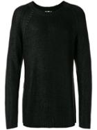Blk Dnm - Crew Neck Jumper - Men - Silk/cashmere - S, Black, Silk/cashmere