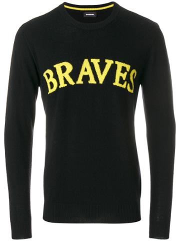 Diesel Braves Sweater - Black