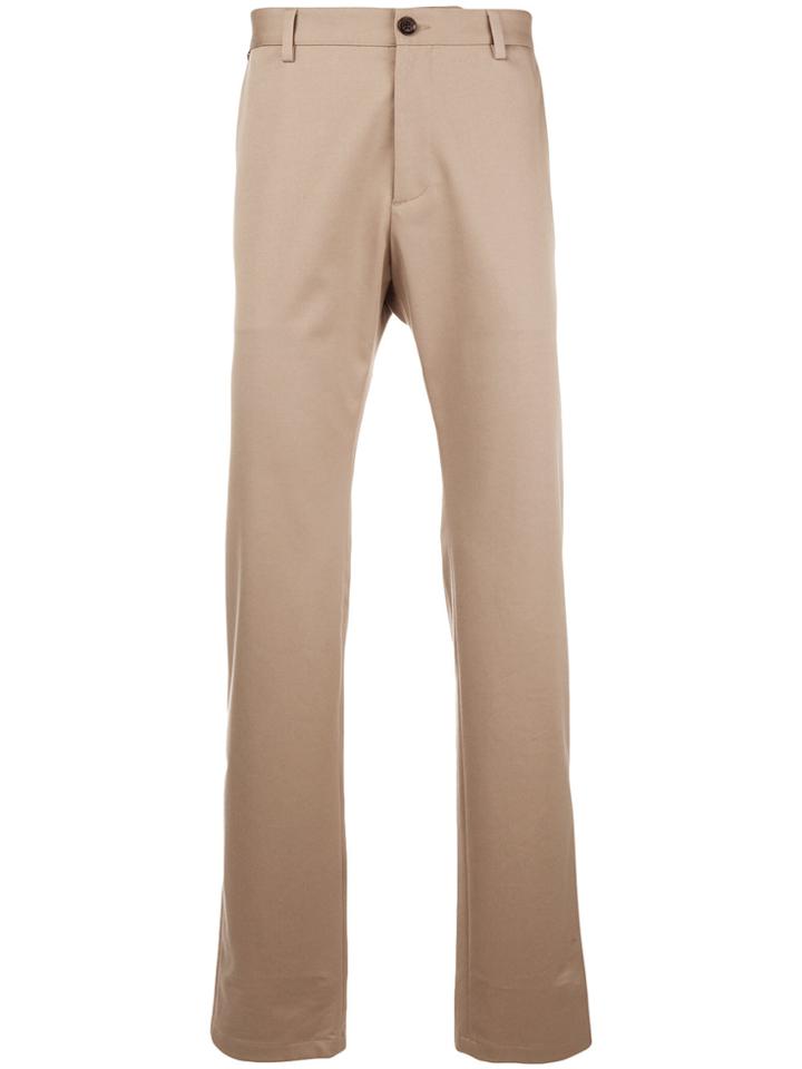 Versace Slim-fit Trousers - Nude & Neutrals