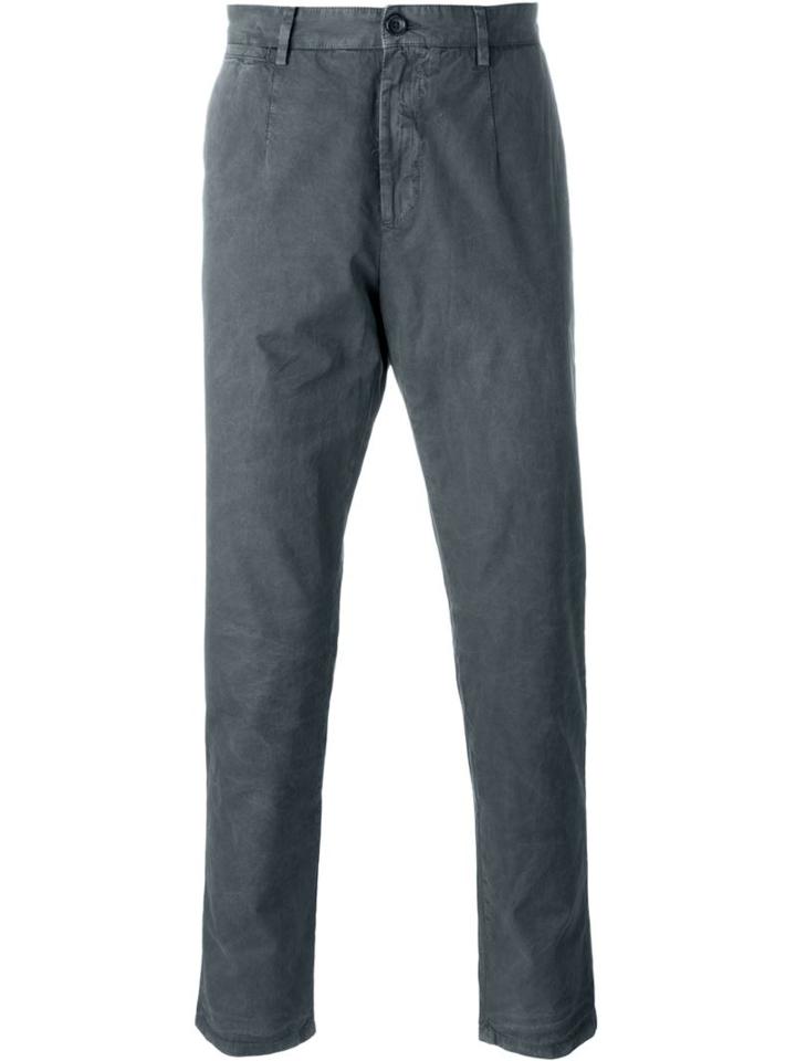 Dolce & Gabbana Classic Chinos, Men's, Size: 50, Grey, Cotton