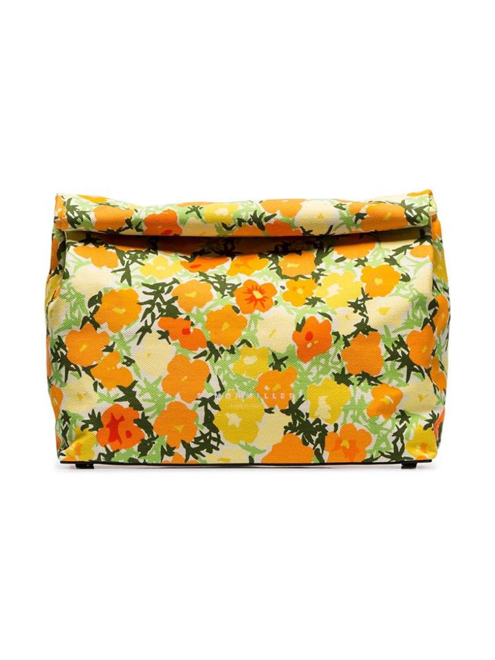 Simon Miller Multicoloured Lunchbag 30 Floral Print Clutch - 10043