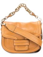 Pierre Hardy Alphaville Shoulder Bag, Women's, Brown, Calf Leather