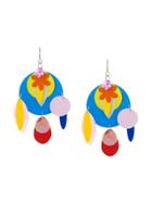 Christopher Kane Sequin Earrings - Multicolour