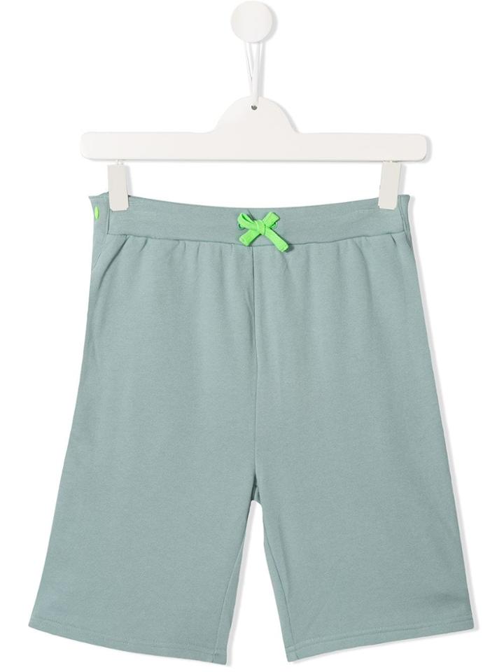 Stella Mccartney Kids Snap Shorts - Blue