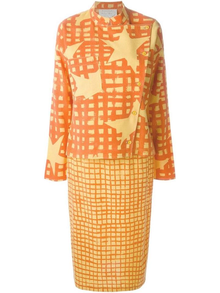 Jc De Castelbajac Pre-owned Skirt And Blouse Suit - Yellow