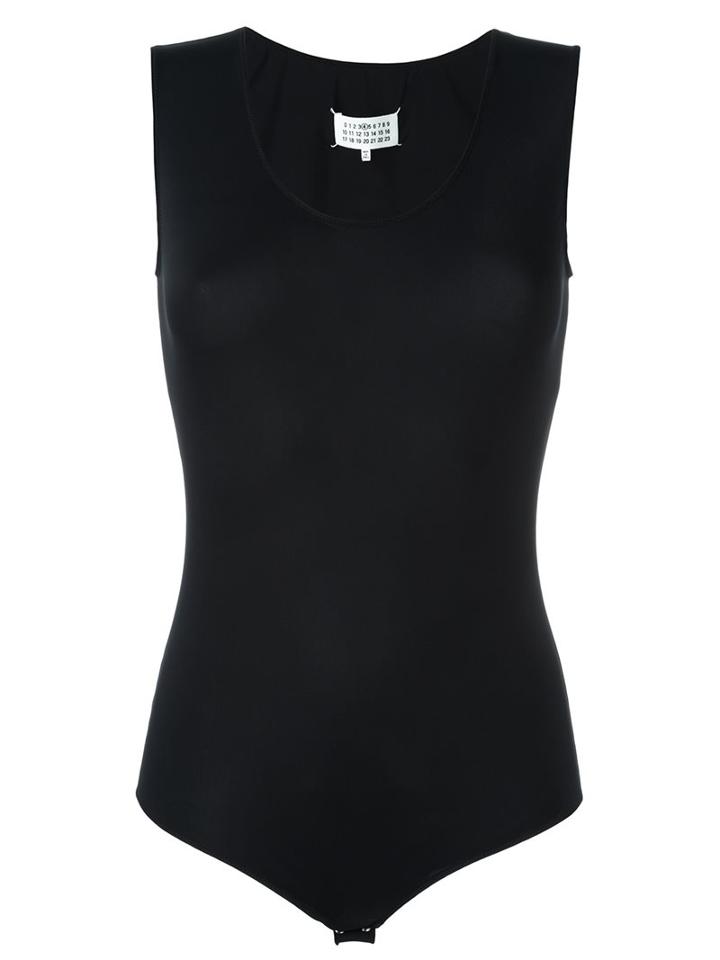 Maison Margiela Sleeveless Body, Women's, Size: 44, Black, Polyamide/spandex/elastane