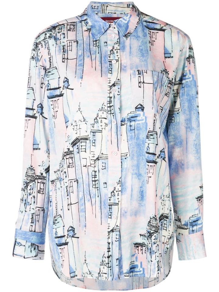 Sies Marjan City Print Shirt - Blue