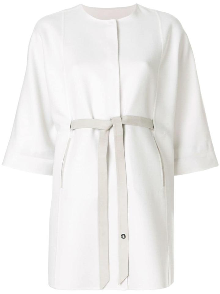 Loro Piana Belted Reversible Coat - Neutrals