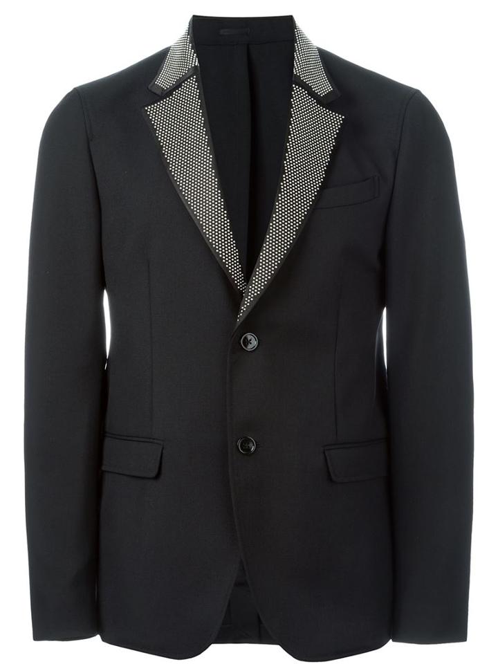 Alexander Mcqueen Studded Lapel Blazer