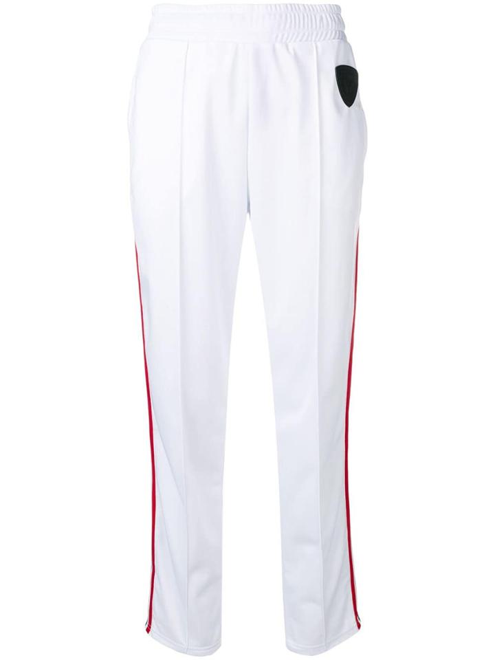 Rossignol Low Rise Stripe Track Pants - White