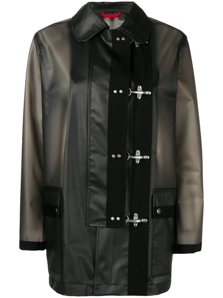 Fay 4 Ganci Rain Jacket - Black