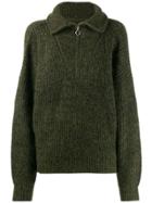 Isabel Marant Étoile Myclan High-neck Sweater - Brown