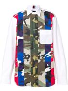 Tommy Hilfiger Contrast Camo Shirt - White