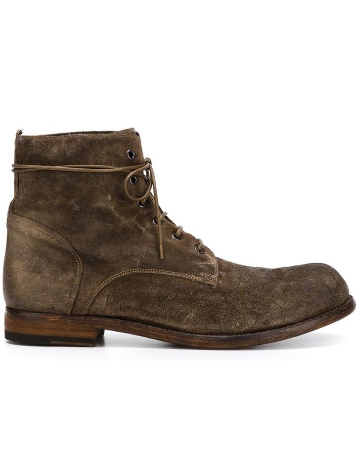 Officine Creative 'bubble' Lace-up Boots