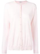 P.a.r.o.s.h. Button Up Cardigan, Women's, Pink/purple, Cashmere