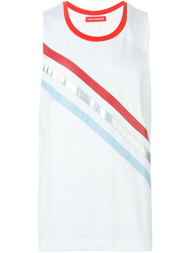 Gosha Rubchinskiy Stripe Detail Tank Top