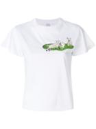 Carven Embroidered Lamb T-shirt - White