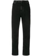 Mauro Grifoni Cropped Jeans - Black