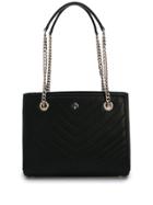 Kate Spade Quilted Logo Tote - Black