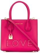 Michael Michael Kors Love Tote - Pink & Purple