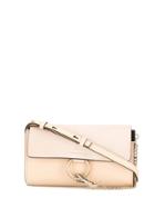 Chloé Faye Mini Wallet Bag - Neutrals