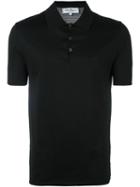 Salvatore Ferragamo Classic Polo Shirt, Men's, Size: Xs, Black, Cotton
