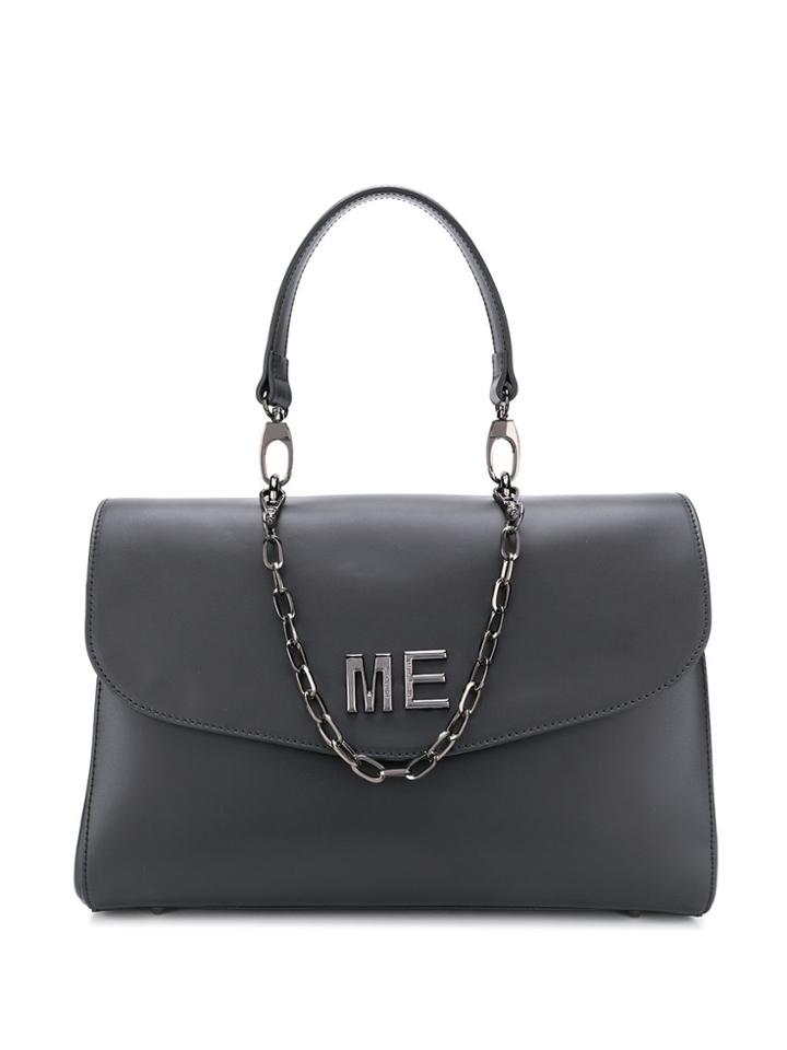 Marc Ellis Logo Plaque Tote - Black