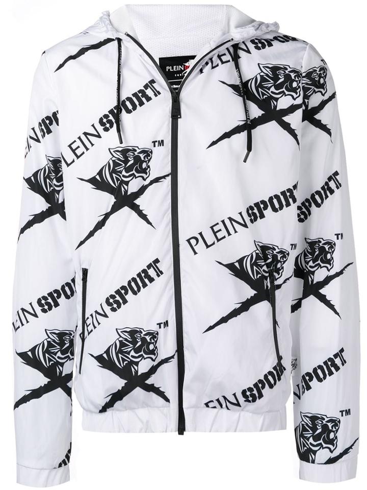 Plein Sport Tiger Jacket - White