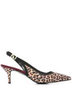 Karl Lagerfeld Manoir Kitten Heel Pumps - Neutrals