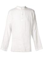 Isabel Benenato Button Collar Shirt