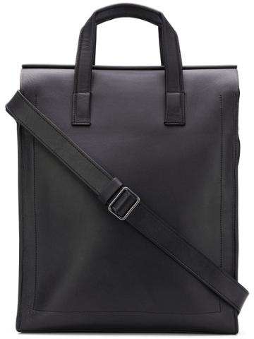 Isaac Reina Square Tote - Black