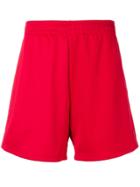 Acne Studios Navarro Face Shorts - Red